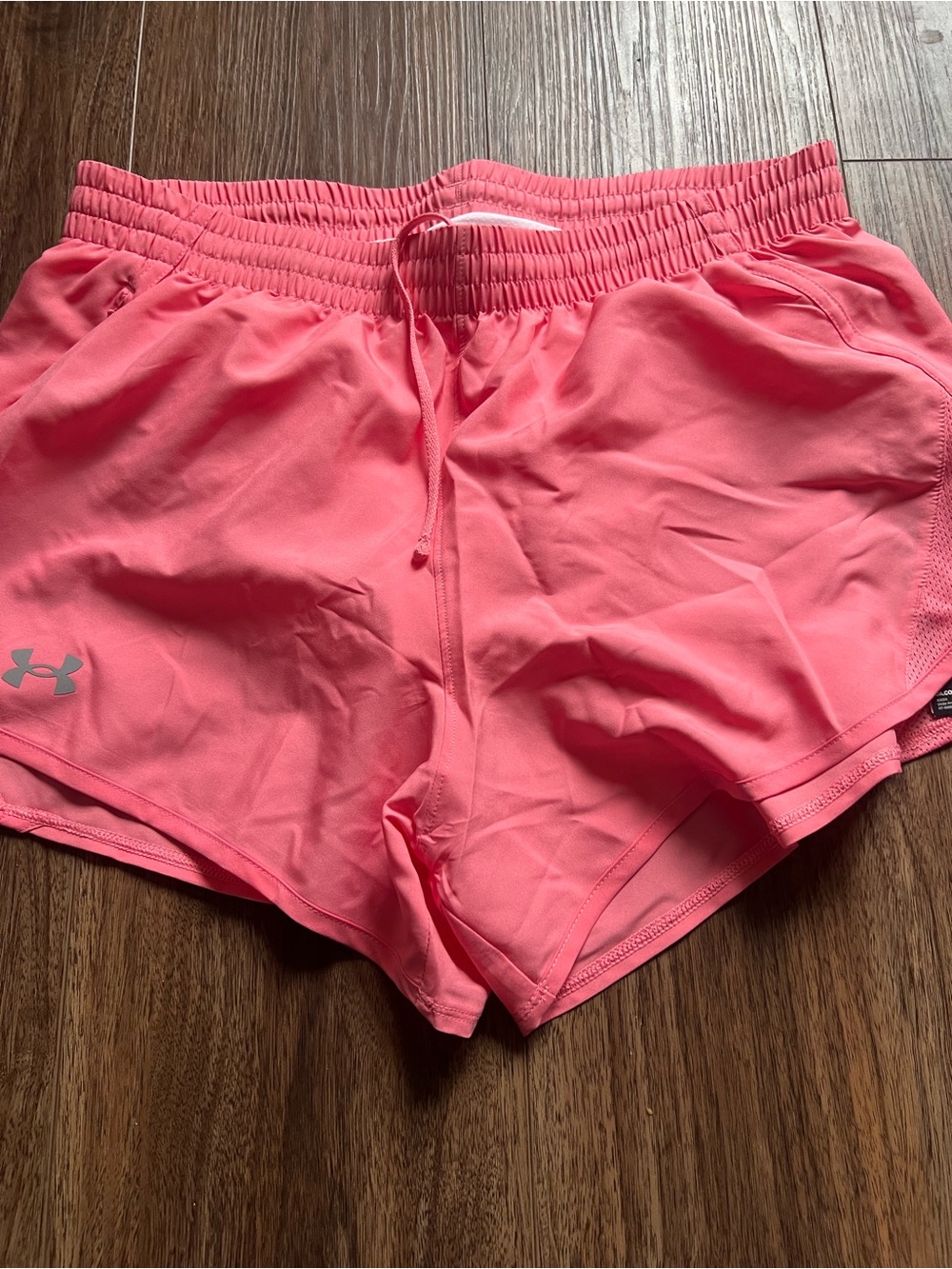 Under Armour Women's Coral Pink Athletic Shorts